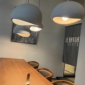 Подвесной светильник O-LUCE Gorro серый арт. 11489021
