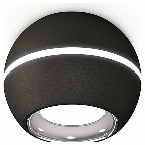 Накладной светильник Ambrella Light XS черный арт. XS1102002