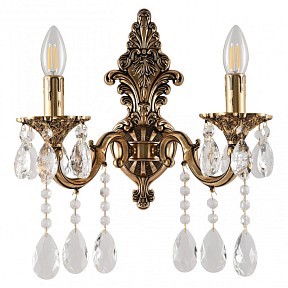 Бра Bohemia Ivele Crystal AL7801 золото арт. AL7801B14/2/175 A GB