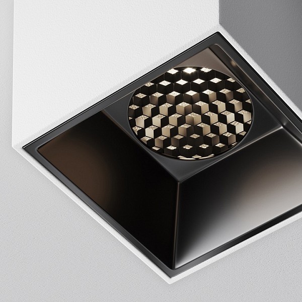 Накладной светильник Maytoni Alfa LED белый арт. C064CL-5W4K-SQ-WB