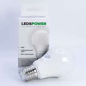 Лампа светодиодная LEDS POWER A60  арт. 006635