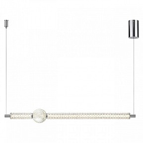 Подвесной светильник Odeon Light Crystal серый арт. 5007/28L