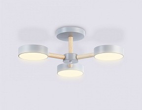 Люстра на штанге Ambrella Light FL дерево арт. FL4822