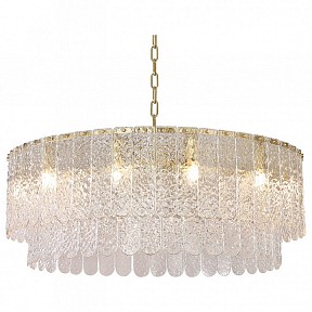 Подвесная люстра Newport DAISY латунь арт. 8370/80 C brass