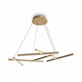 Подвесная люстра Maytoni Line желтый арт. MOD016PL-L80GK