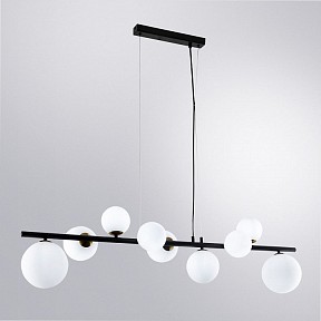 Подвесная люстра Arte Lamp Gemini черный арт. A2243SP-9BK