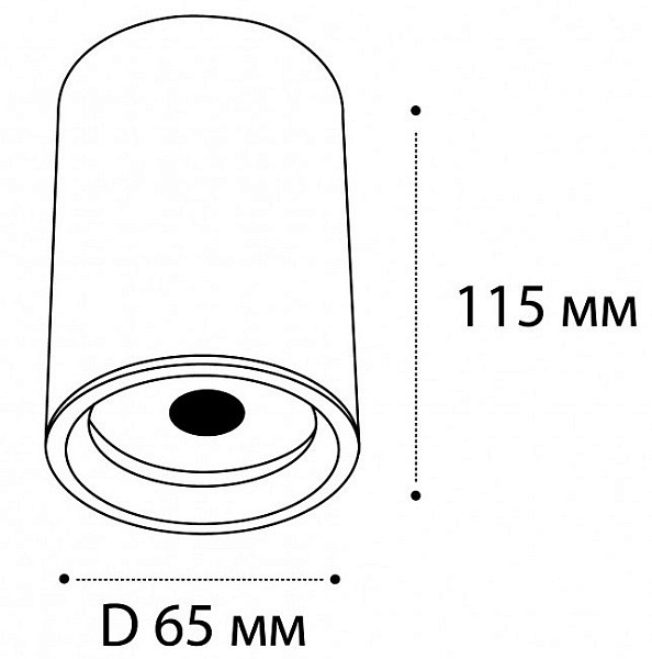 Накладной светильник Italline M02-65115 черный арт. M02-65115 black