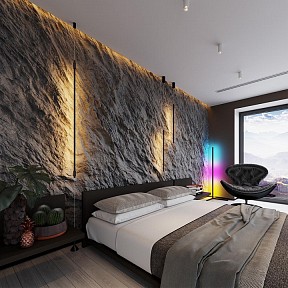 Торшер Odeon Light Fillini черный арт. 4335/6FL