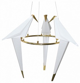 Подвесная люстра Moderli Birds желтый арт. V3071-3PL