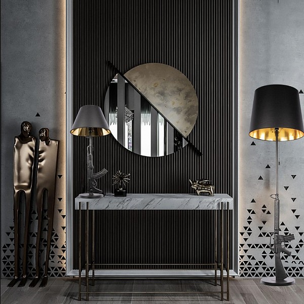 Торшер Loft it Arsenal черный арт. 10136/F Dark grey