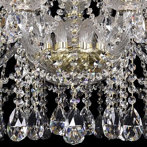 Подвесная люстра Bohemia Ivele Crystal 1413 золото арт. 1413/12+6/300/G