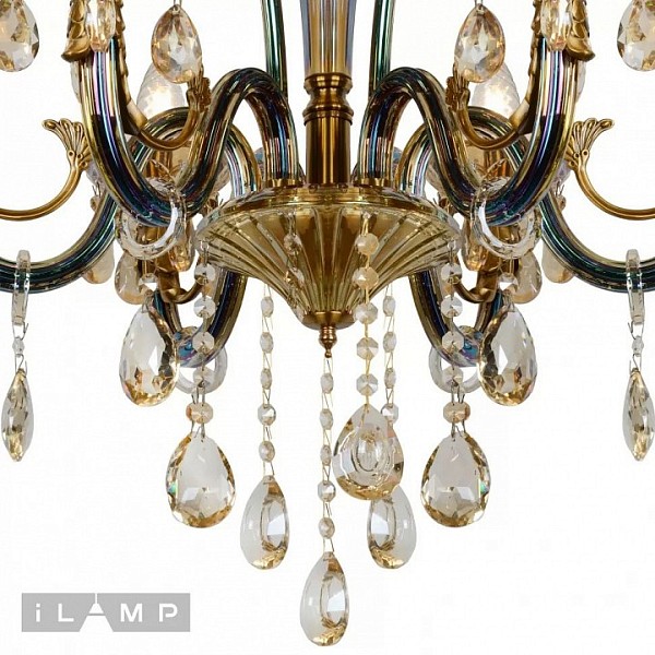 Подвесная люстра iLamp Asia бронза арт. 61081-6 BR