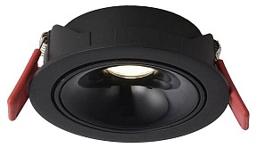Встраиваемый светильник Wertmark WTD.O08 черный арт. WTD.O08.660.30.12