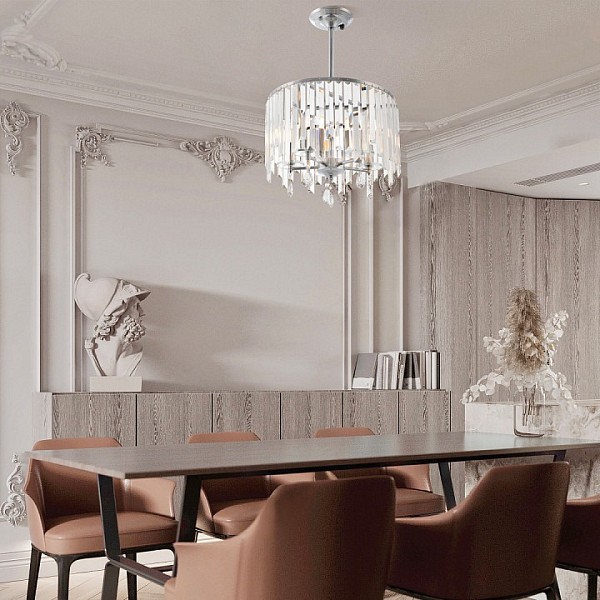 Люстра на штанге Arte Milano Sorrento-2509 хром арт. 372509/5/250/400 CR