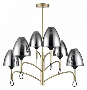 Люстра на штанге Vele Luce Oro черный арт. VL5654P26