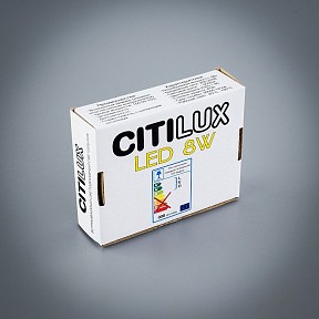 Встраиваемый светильник Citilux Омега белый арт. CLD50K080N