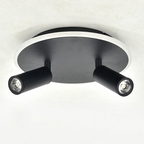 Светильник на штанге Escada 20046LED черный арт. 20046SMA/02LED BK