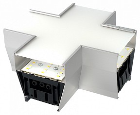 Соединитель для треков Feron AL4036X металл арт. 51874