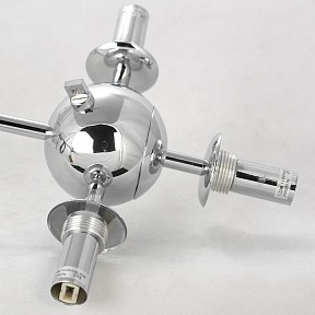 Люстра на штанге Lussole Hartwell хром арт. LSP-8392