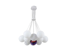 Подвесная люстра Kink Light Алди белый арт. 08475-13,01