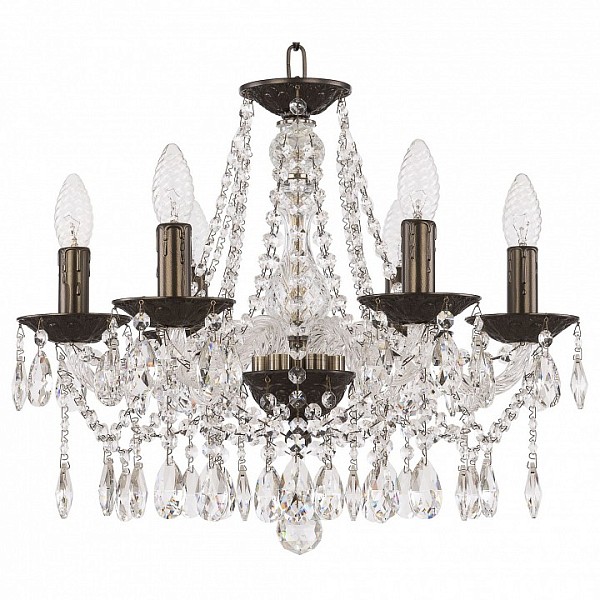 Подвесная люстра Bohemia Ivele Crystal AL1613 бронза арт. AL16313/6/165 PD