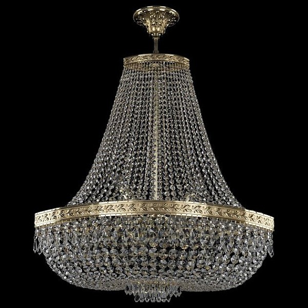 Светильник на штанге Bohemia Ivele Crystal 1927 золото арт. 19273/H2/70IV G
