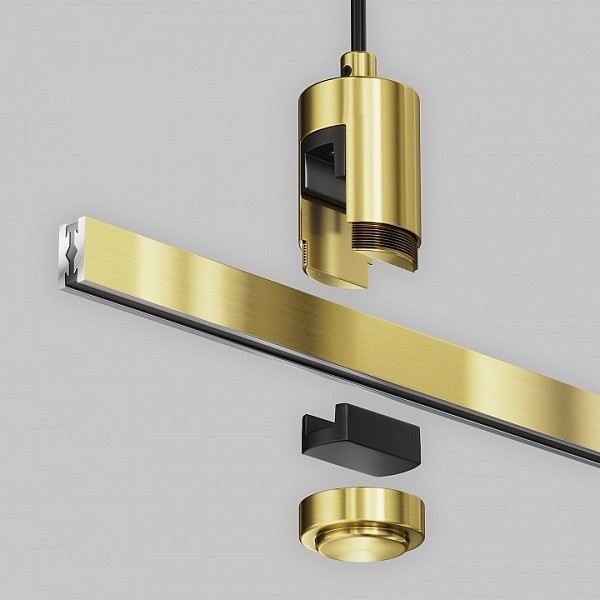 Подвес для трека Maytoni Accessories for tracks Flarity желтый арт. TRA157SW-B1-BS