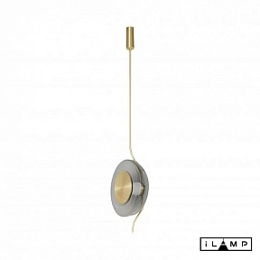 Светильник на штанге iLamp Stereo золото арт. 9285P GL SM