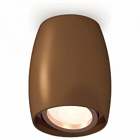 Накладной светильник Ambrella Light XS коричневый арт. XS1124001