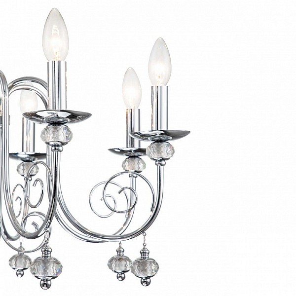 Подвесной светильник Escada Shine серый арт. 678/8PL Chrome