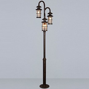 Фонарный столб L'Arte Luce Battista бронза арт. L70993.07