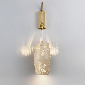 Бра Odeon Light Karelia латунь арт. 5444/1W