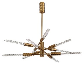 Люстра на штанге Odeon Light Kolos латунь арт. 5449/28L