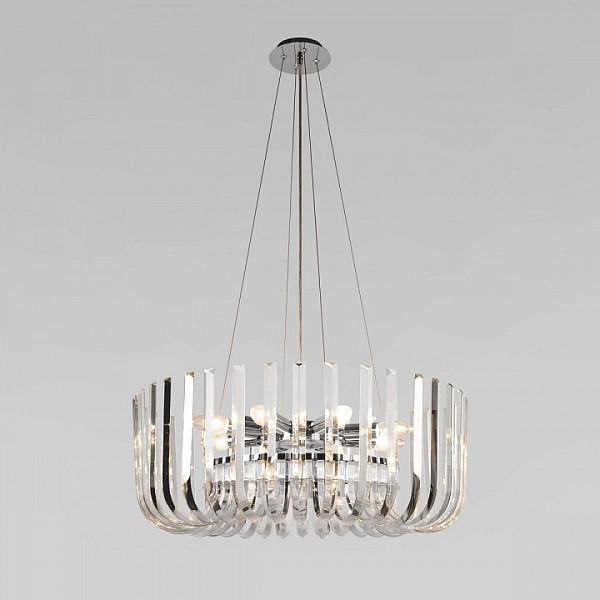 Подвесная люстра Loft it Dakota серый арт. 10300/600 Nickel