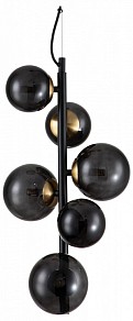 Подвесная люстра Indigo Molecola черный арт. 11018/6P Black