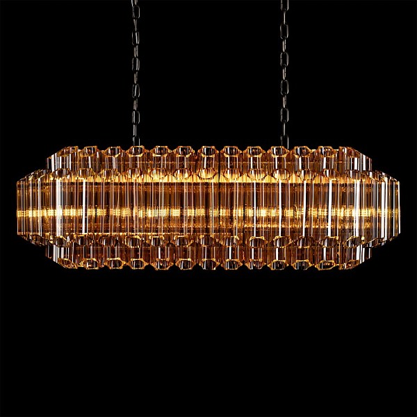 Подвесная люстра Loft it Celebration бронза арт. 10579/1000R Amber