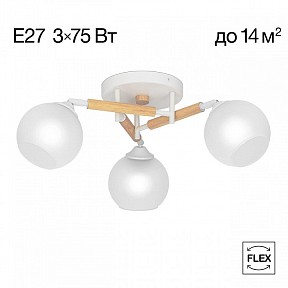 Потолочная люстра Citilux Tika белый арт. CL133130