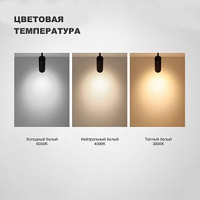 Светильник на штанге Novotech Nail черный арт. 358747