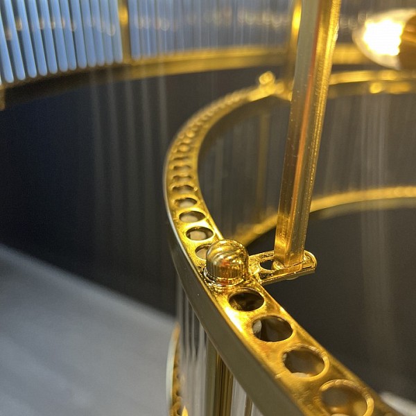 Светильник на штанге Imperiumloft RH Marais Round Chandelier латунь арт. 40,2668