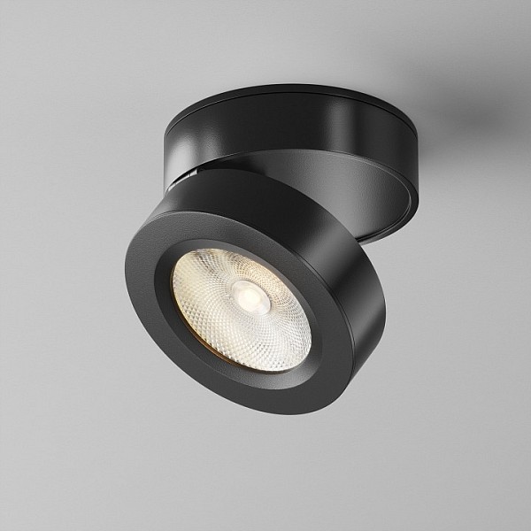 Накладной светильник Maytoni Magic черный арт. C022CL-7W3K-B-1