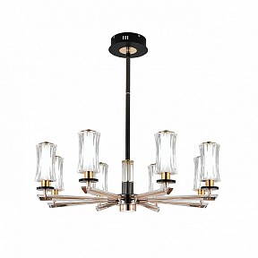 Люстра на штанге Indigo Grandioso черный арт. 13038/8R Black