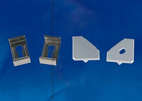 Заглушка Uniel UFE-N04 SILVER A POLYBAG металл арт. UL-00000624
