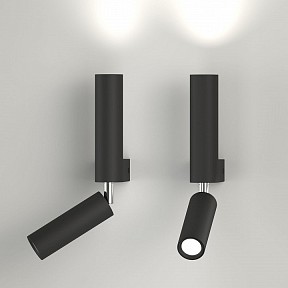 Бра с подсветкой Eurosvet Pitch черный арт. 40020/1 LED черный