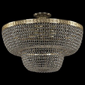 Светильник на штанге Bohemia Ivele Crystal 1909 золото арт. 19091/55IV G