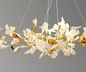 Подвесная люстра Kink Light Сири латунь арт. 07868-10A,36