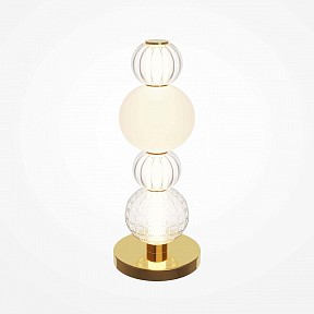 Настольная лампа декоративная Maytoni Воротник золото арт. MOD301TL-L18G3K1