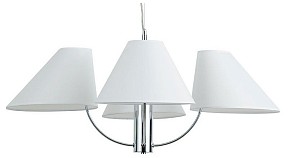 Подвесная люстра Arte Lamp Rondo хром арт. A4086LM-4CC