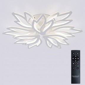 Потолочная люстра Natali Kovaltseva RIF белый арт. LED LAMPS 81118/7C