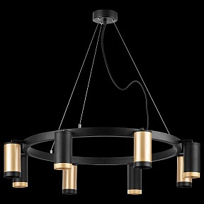 Подвесная люстра Lightstar Rullo черный арт. LR01840437470