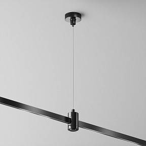 Подвес для трека Maytoni Accessories for tracks Flarity черный арт. TRA157SW-S1-B